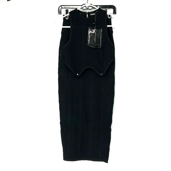 Maniere de voir 2 in 1 knit skirt set - Picture 5 of 6